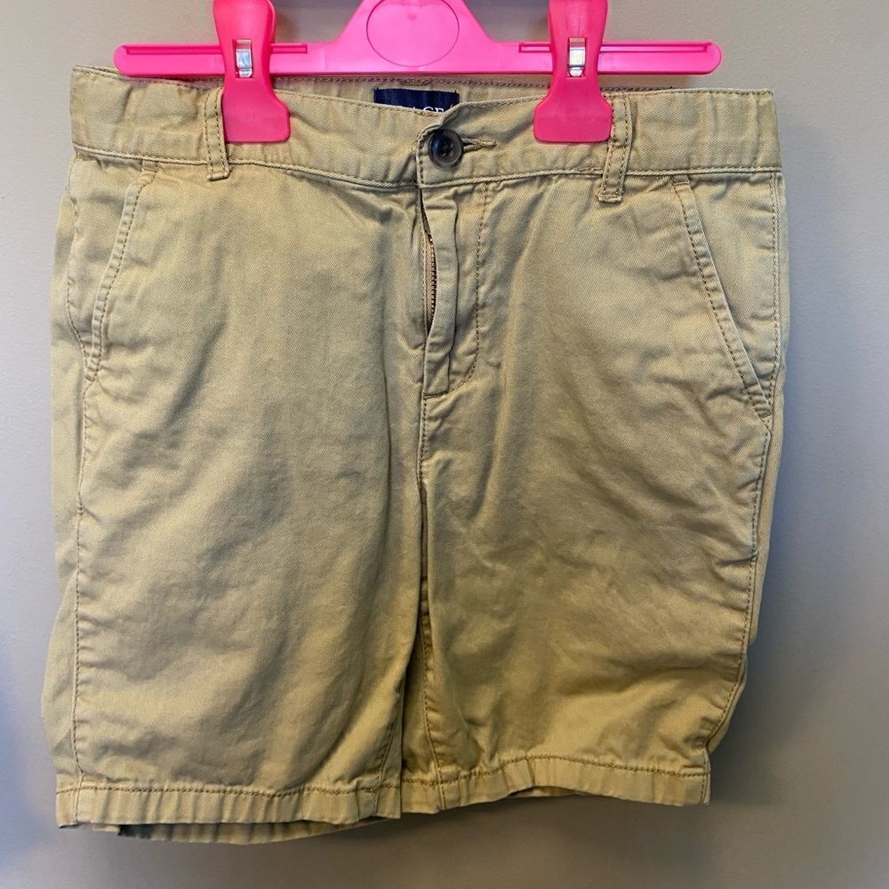 Boys The Place Khaki Shorts Size 8 Husky